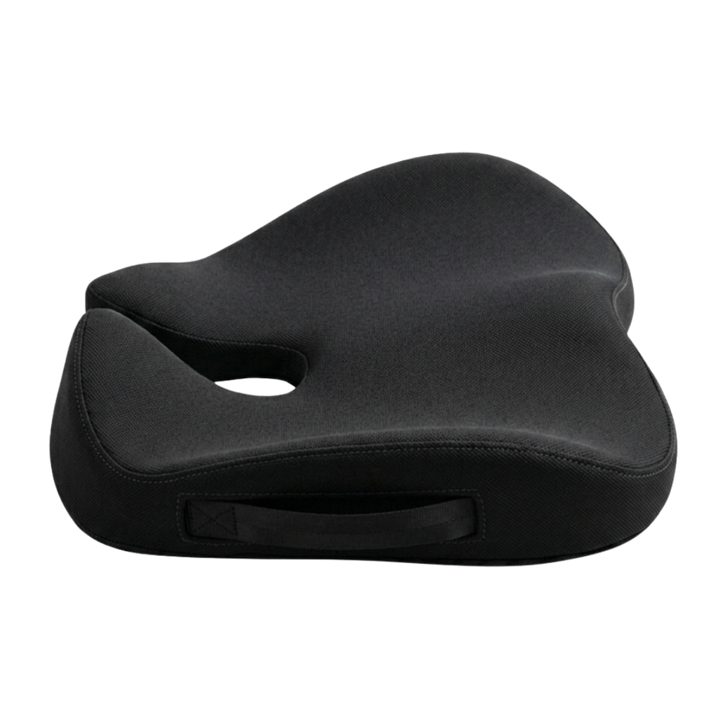 Extra Large Car Seat Cushion Memory Foam with Anti Slip Bottom