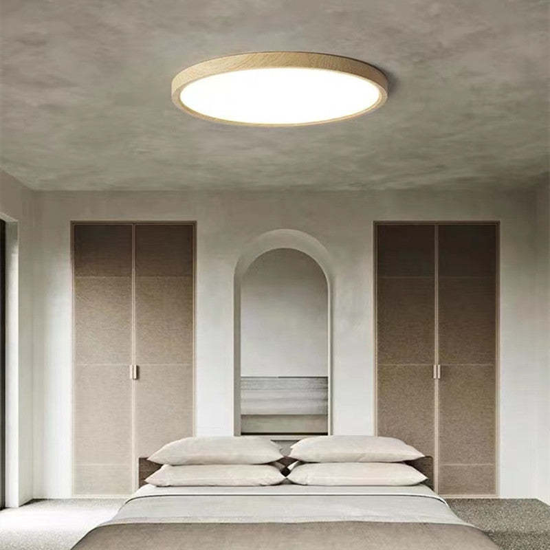 Round Ceiling Light Modern Flush Fit for Living Spaces