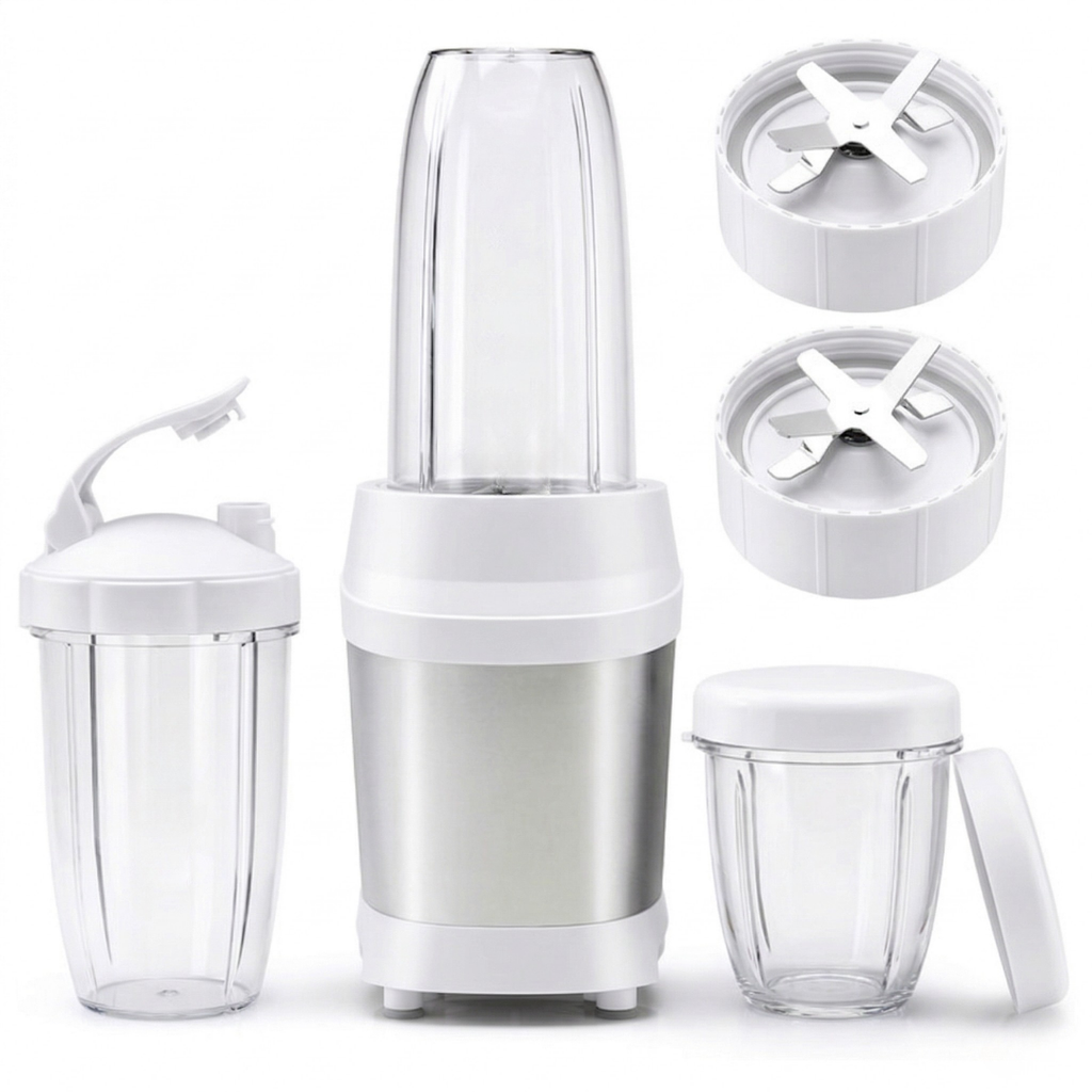 Food Prep and Smoothie Blender 1200W Ice Crushing, 3 Cups Portable