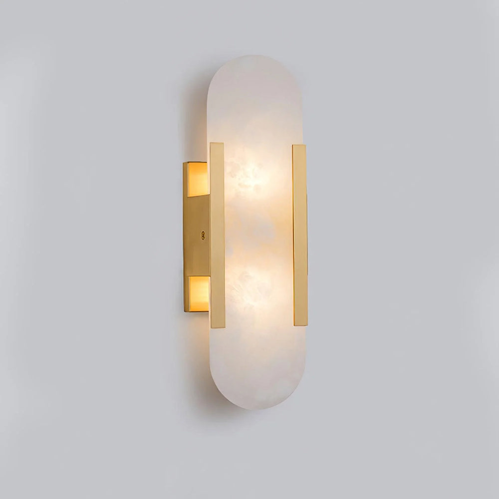 Aurelio Linear Alabaster Wall Lamp