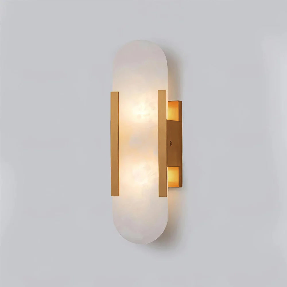 Aurelio Linear Alabaster Wall Lamp