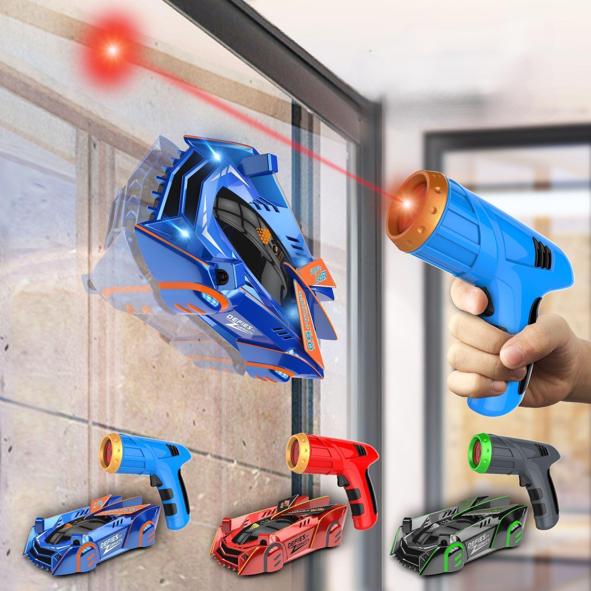 Remote Control Wall Climbing Car Laser Steering Toy