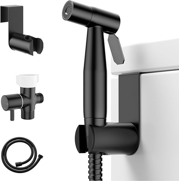 Handheld Toilet Bidet Sprayer with Adjustable Water Pressure Control
