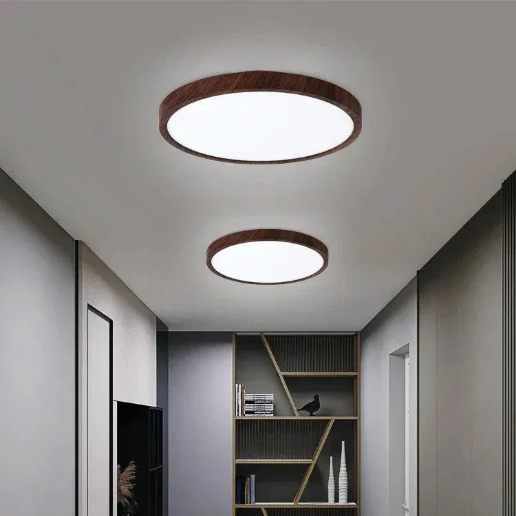 Slim Circular Ceiling Light Dimmable LED with Three Lighting Modes