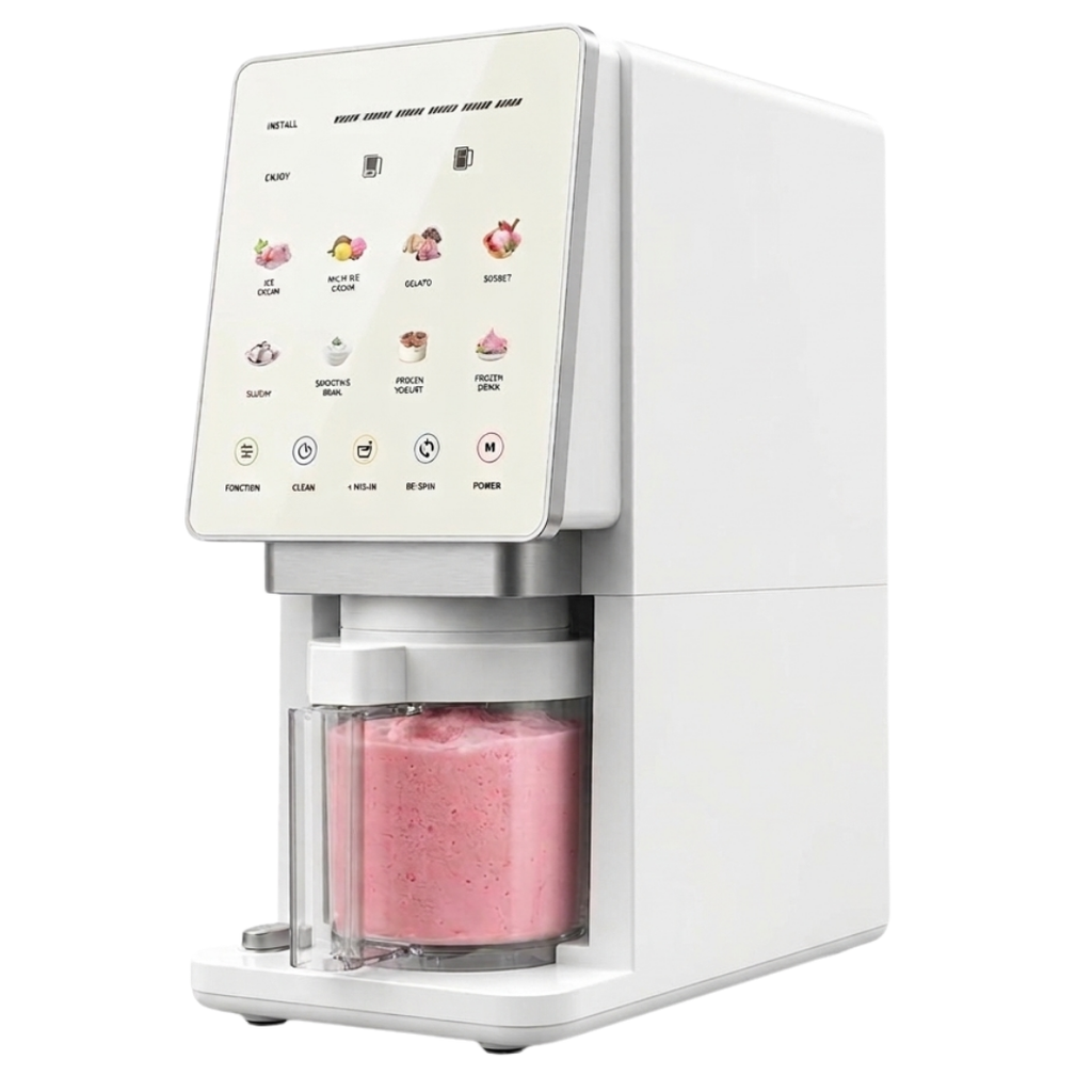 Ice Cream Maker with 20oz Pint and 10 Preset Programs Dessert Machine