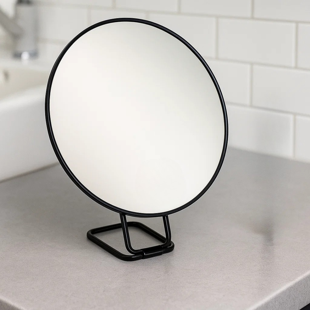 Magnifying Makeup Mirror with Suction and Adjustable Stand