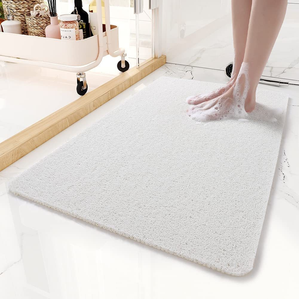 Non Slip Shower Mat Secure Grip with Fast Water Drainage