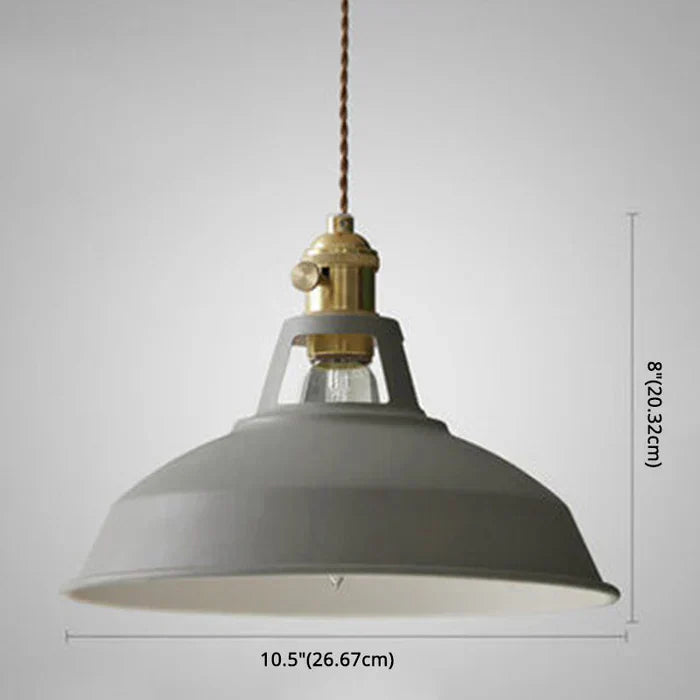 Industrial Style Pendant Light Adjustable Hanging Ceiling Fixture