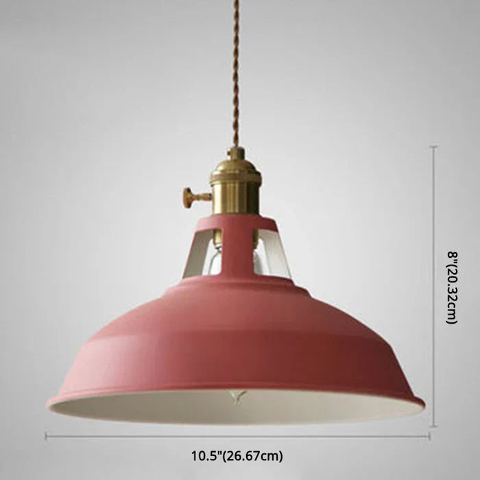 Industrial Style Pendant Light Adjustable Hanging Ceiling Fixture