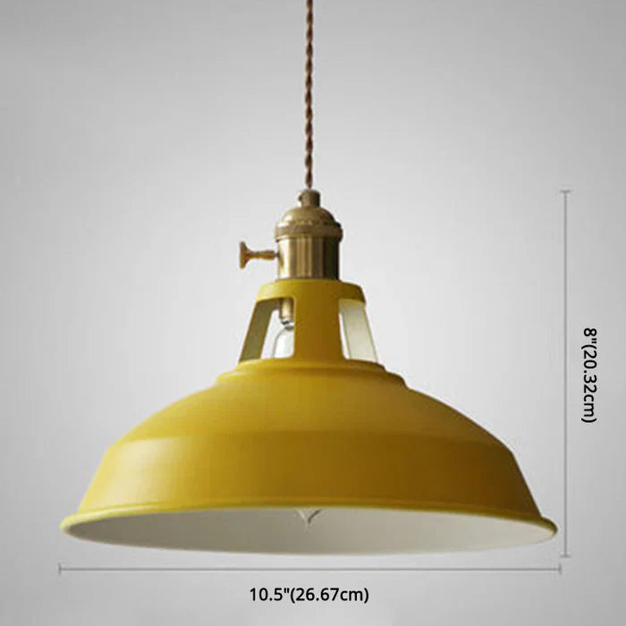 Industrial Style Pendant Light Adjustable Hanging Ceiling Fixture