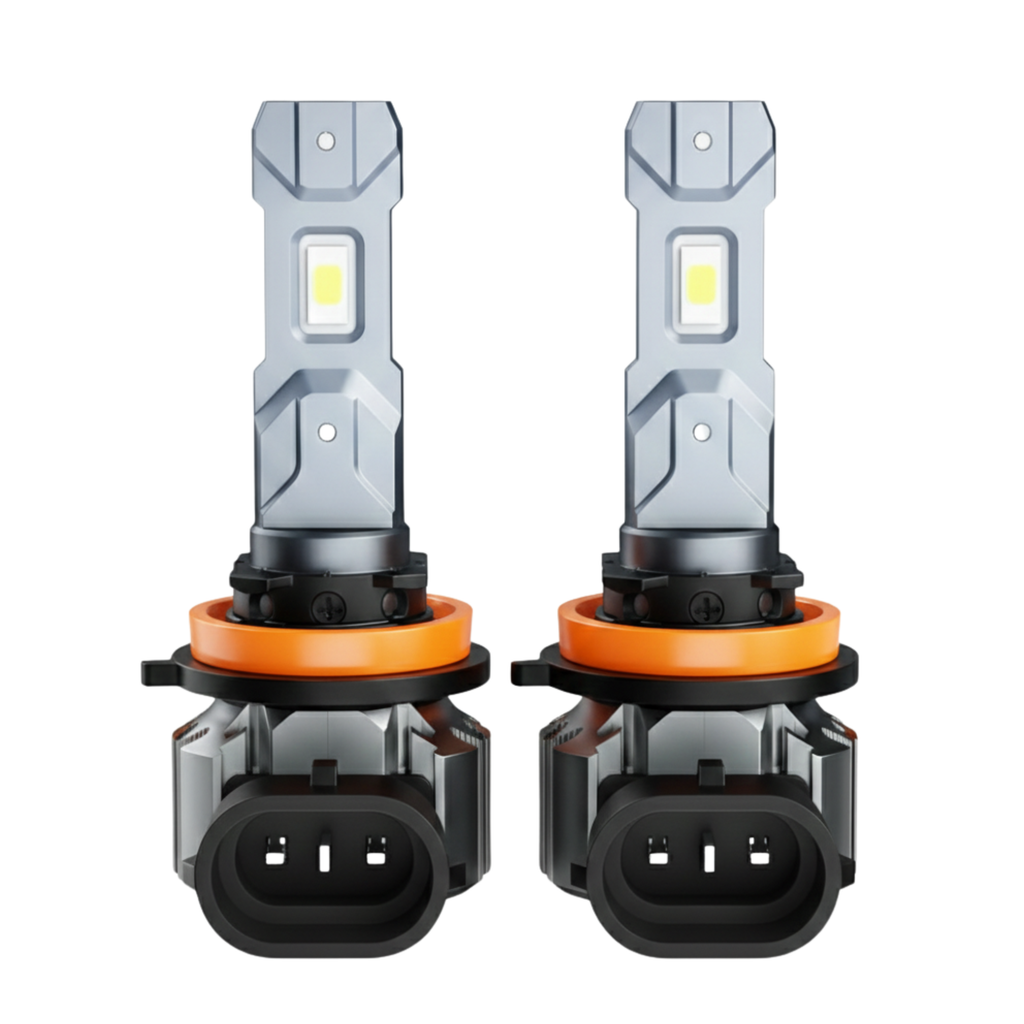 LED Fog Light Replacement Bulb Set, H11/H8/H9, 9005, H4 6000K