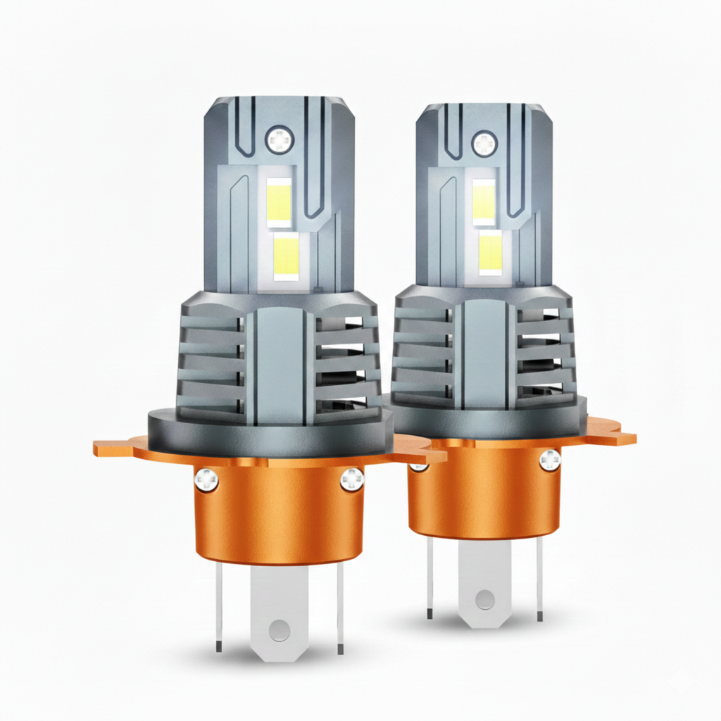 LED Fog Light Replacement Bulb Set, H11/H8/H9, 9005, H4 6000K