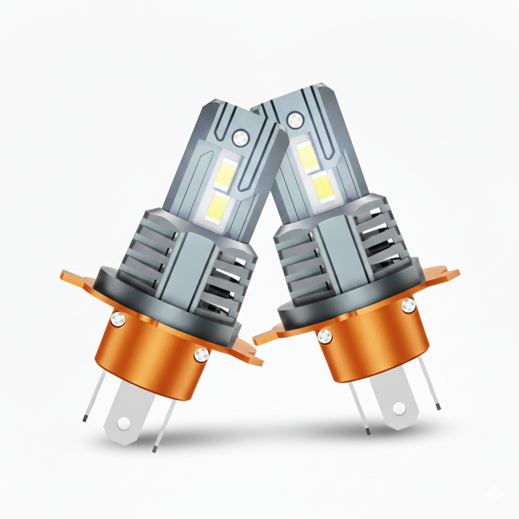 LED Fog Light Replacement Bulb Set, H11/H8/H9, 9005, H4 6000K