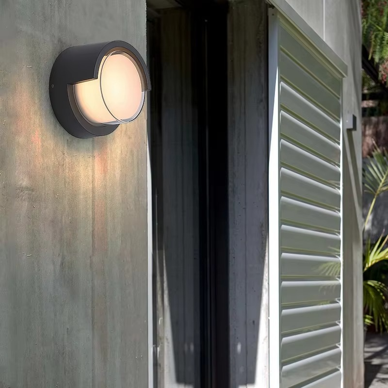 Outdoor LED Wall Light with Motion Sensor Weather-Ready Design