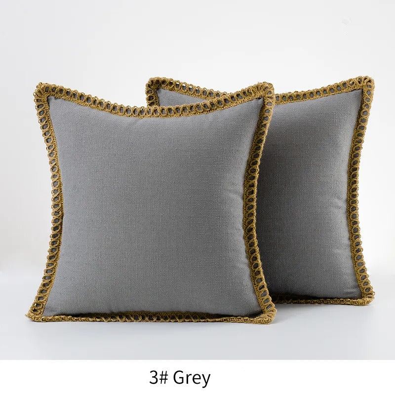 Square Cushion Cover Decorative Sofa Accent