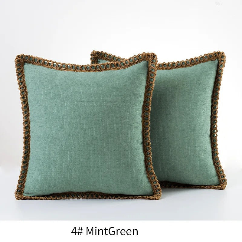 Square Cushion Cover Decorative Sofa Accent