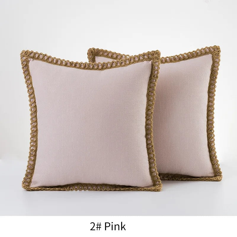 Square Cushion Cover Decorative Sofa Accent