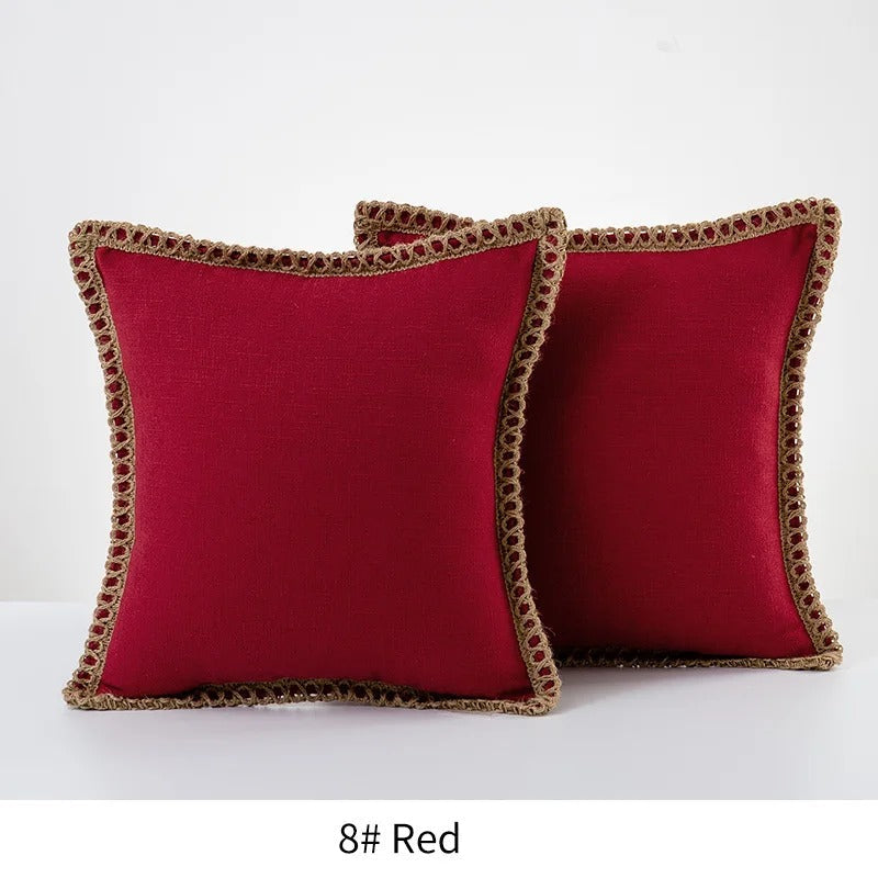 Square Cushion Cover Decorative Sofa Accent