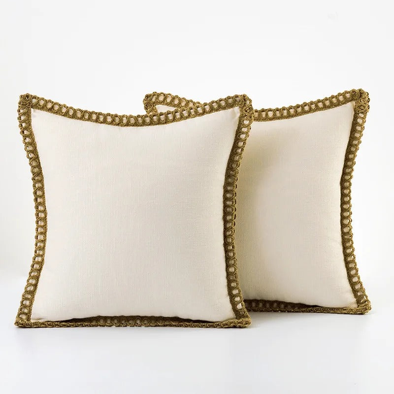 Square Cushion Cover Decorative Sofa Accent
