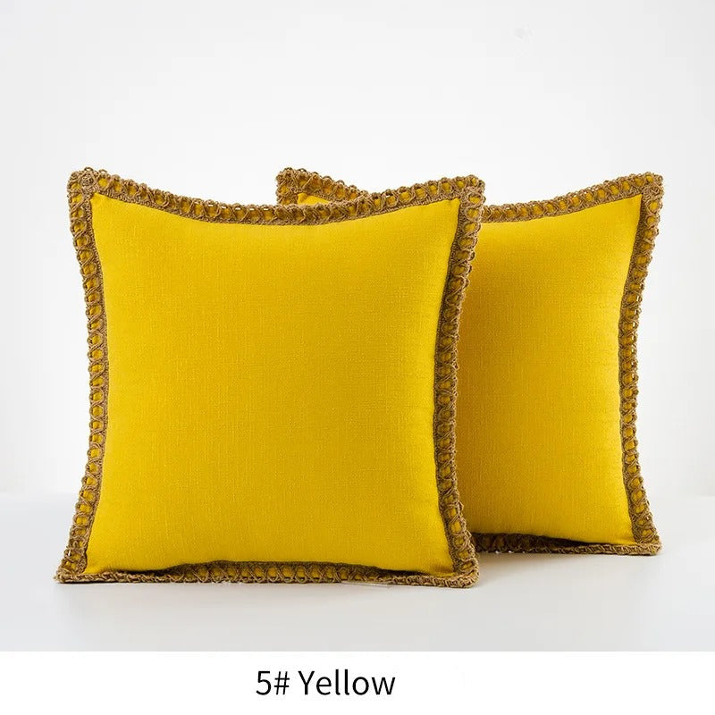 Square Cushion Cover Decorative Sofa Accent