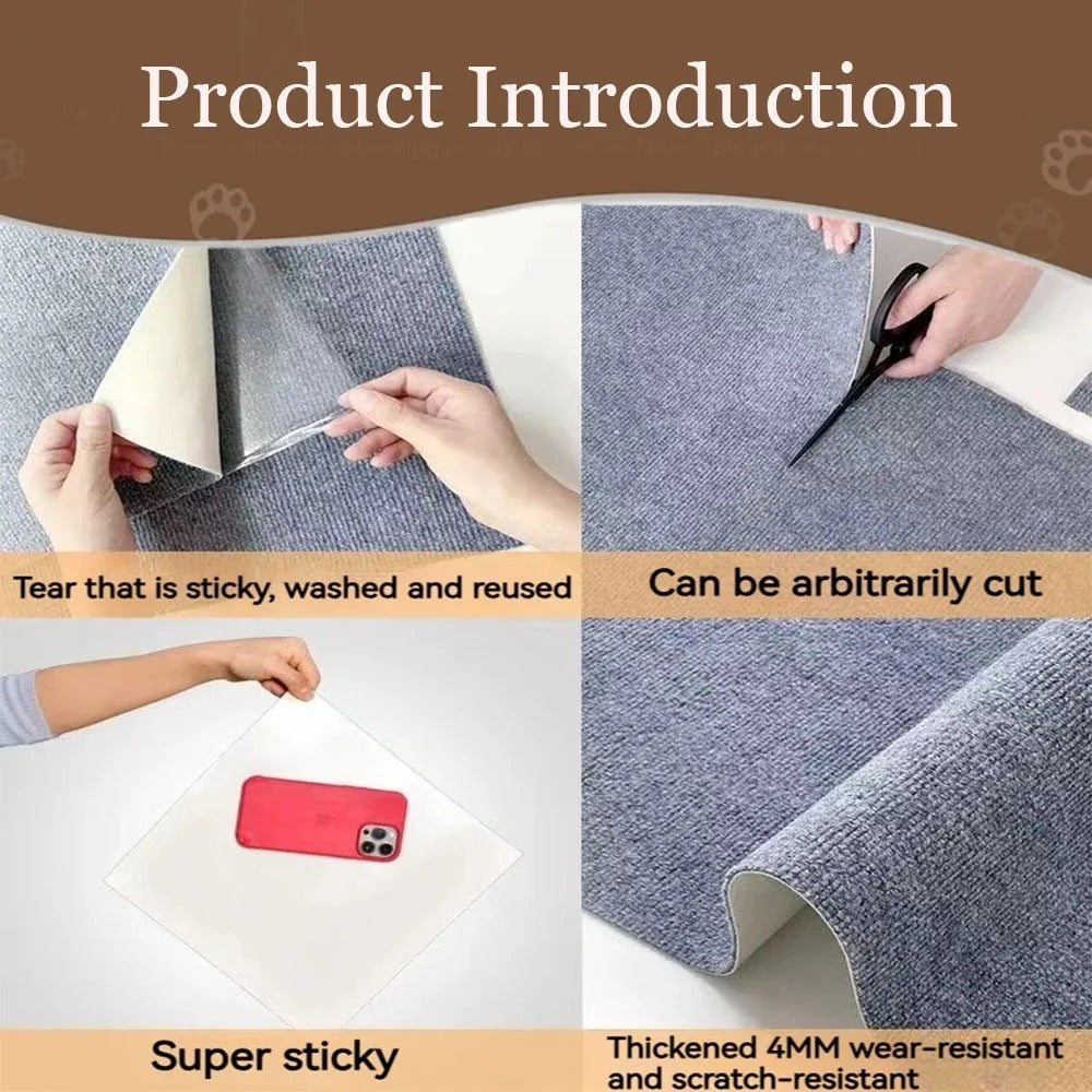 Universal Cat Scratch Guard Trim-to-Fit Furniture Protector