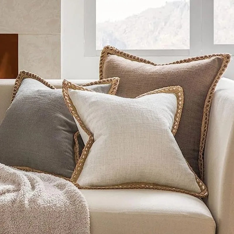 Square Cushion Cover Decorative Sofa Accent