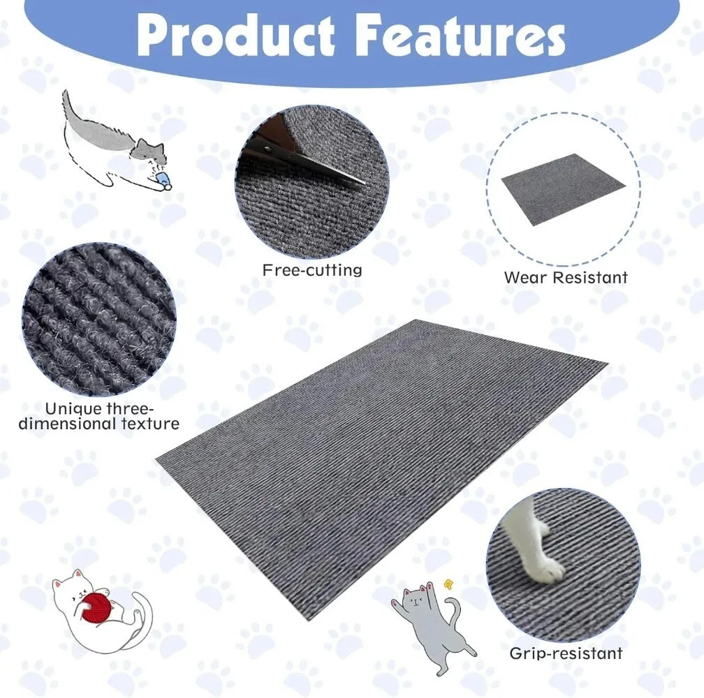 Universal Cat Scratch Guard Trim-to-Fit Furniture Protector
