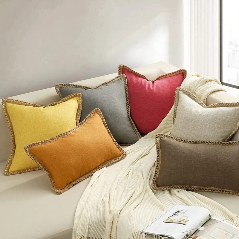 Square Cushion Cover Decorative Sofa Accent