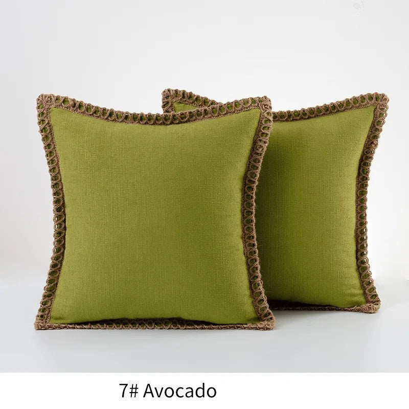 Square Cushion Cover Decorative Sofa Accent