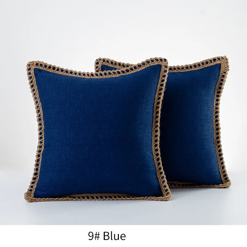 Square Cushion Cover Decorative Sofa Accent