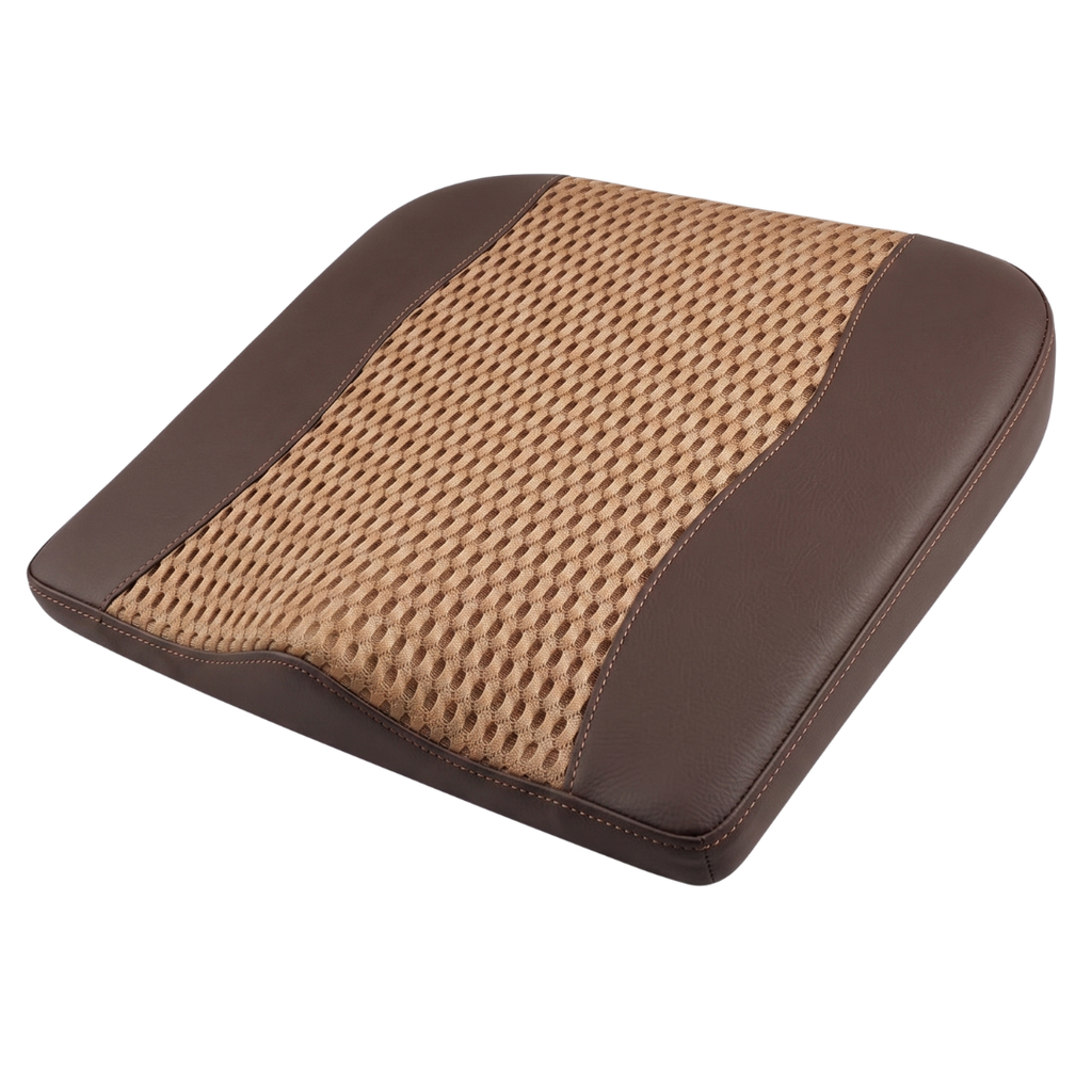 Memory Foam Car Seat Cushion With Anti-Slip Base For Driver Seats