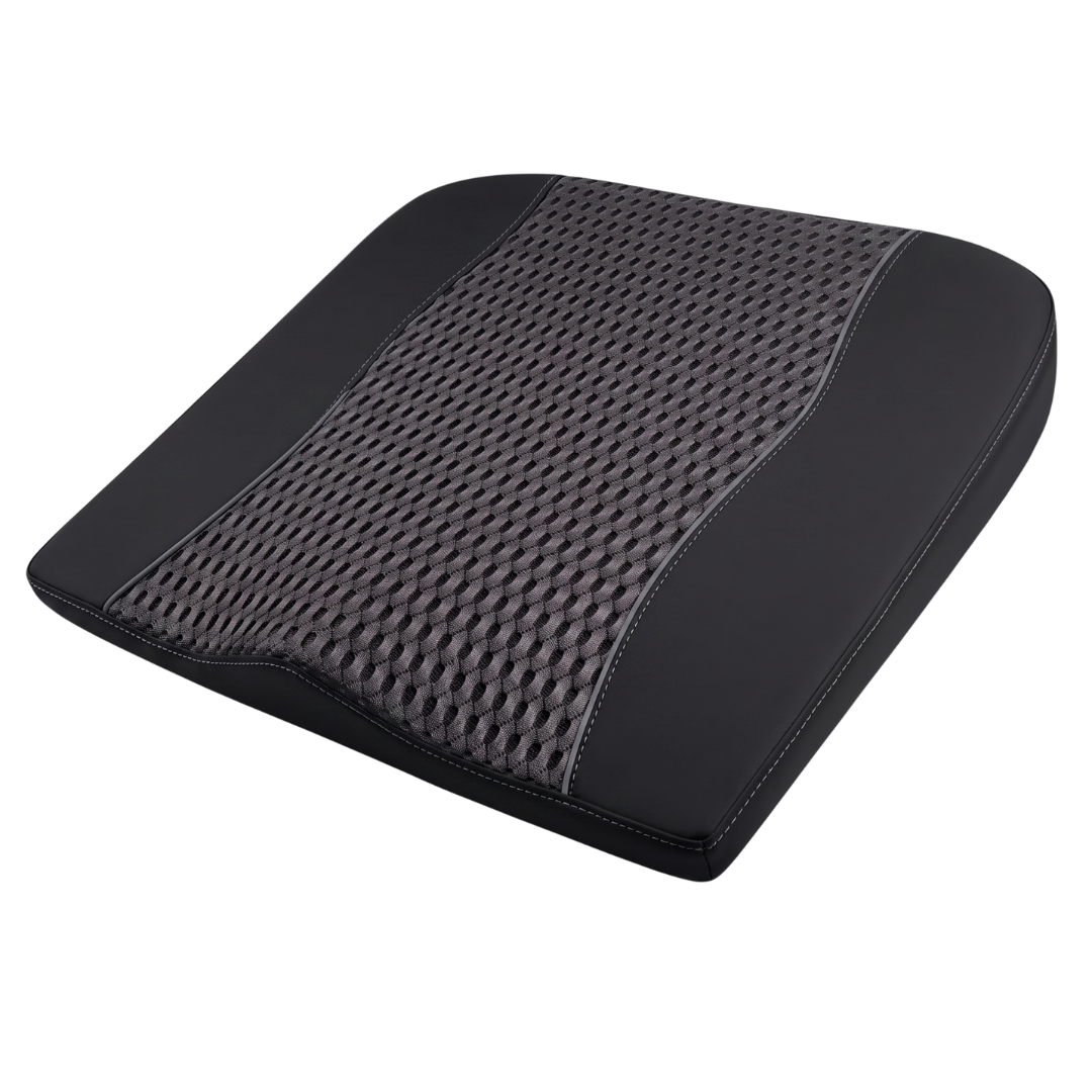 Memory Foam Car Seat Cushion With Anti-Slip Base For Driver Seats