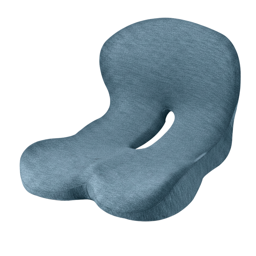 Memory Foam L Shaped Seat Cushion for Office and Vehicle Seats