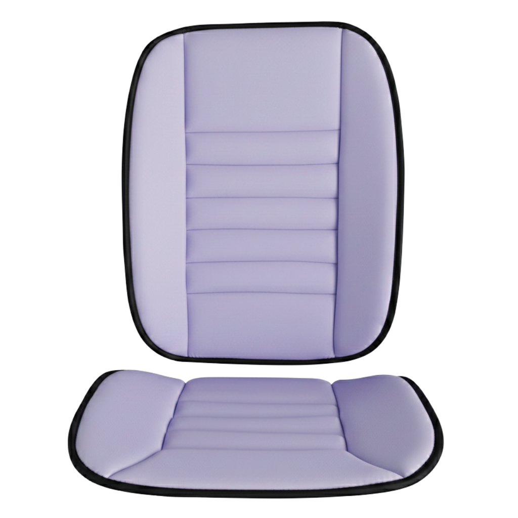 Memory Foam Seat Cushion with Back Support Pillow for Car Rides