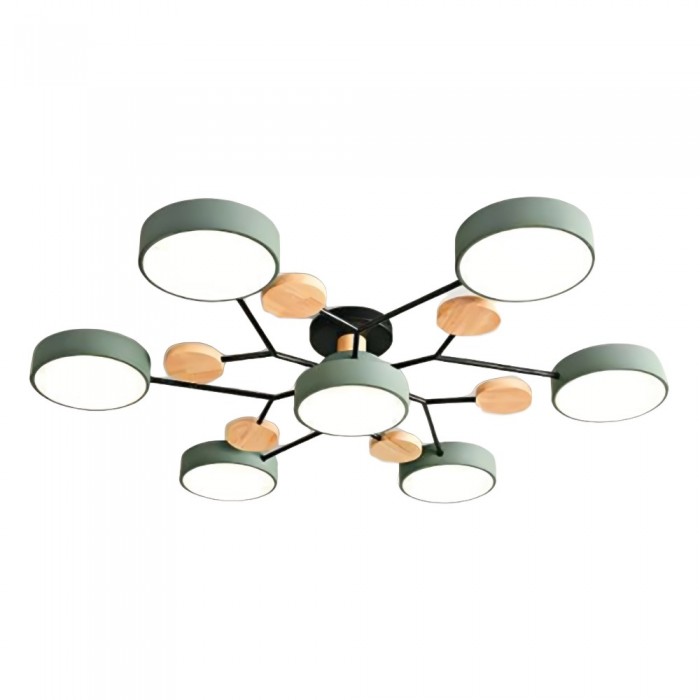 Branch Inspired Ceiling Light Contemporary Disc Fixture