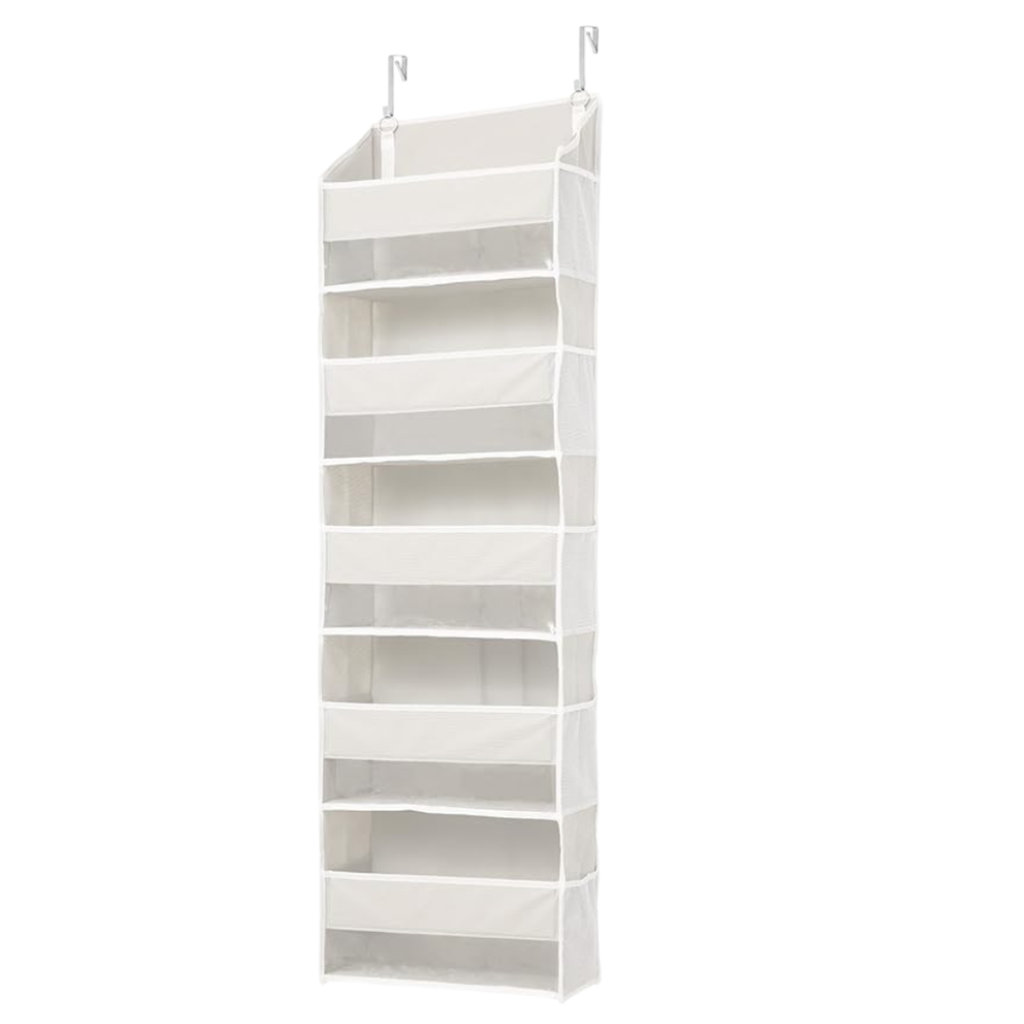 Over Door Hanging Organizer with 5 Pockets & Side Mesh Storage