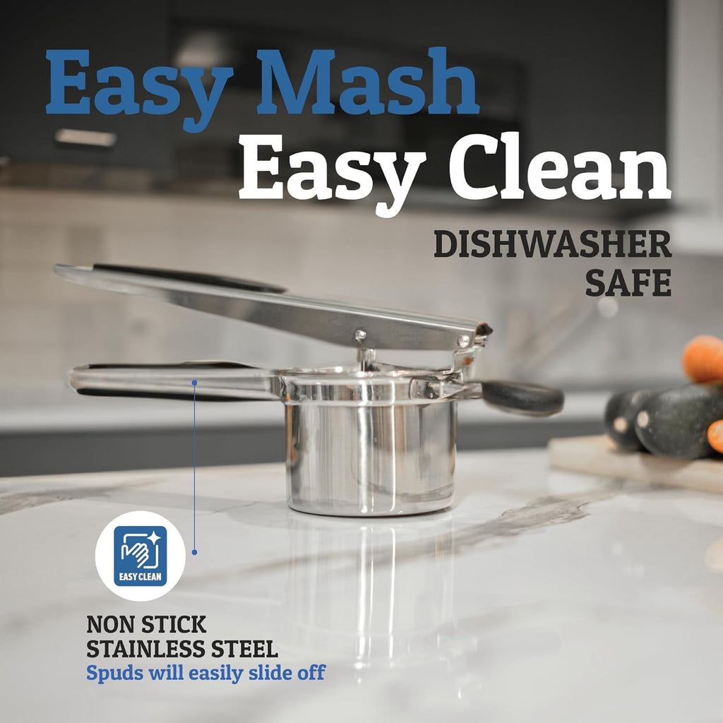 Handheld Potato Masher Simple Tool for Smooth Food Prep