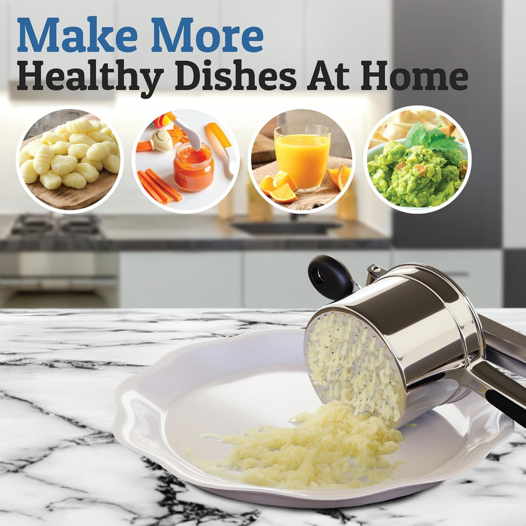 Handheld Potato Masher Simple Tool for Smooth Food Prep