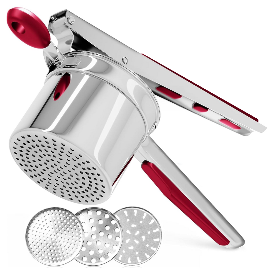 Handheld Potato Masher Simple Tool for Smooth Food Prep