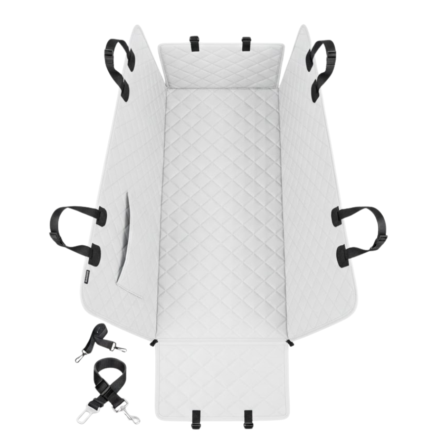 Pet Car Seat Cover Cargo Area and Rear Seat Full Coverage Protector