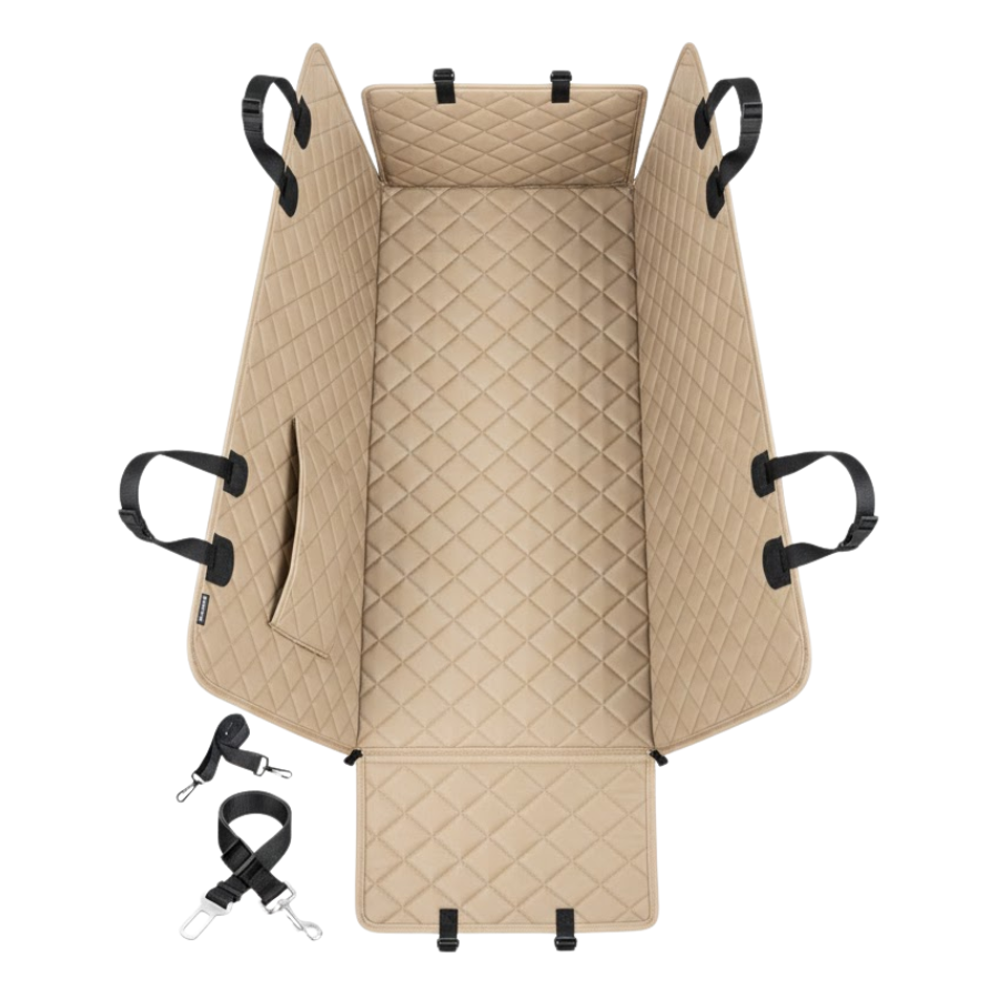 Pet Car Seat Cover Cargo Area and Rear Seat Full Coverage Protector