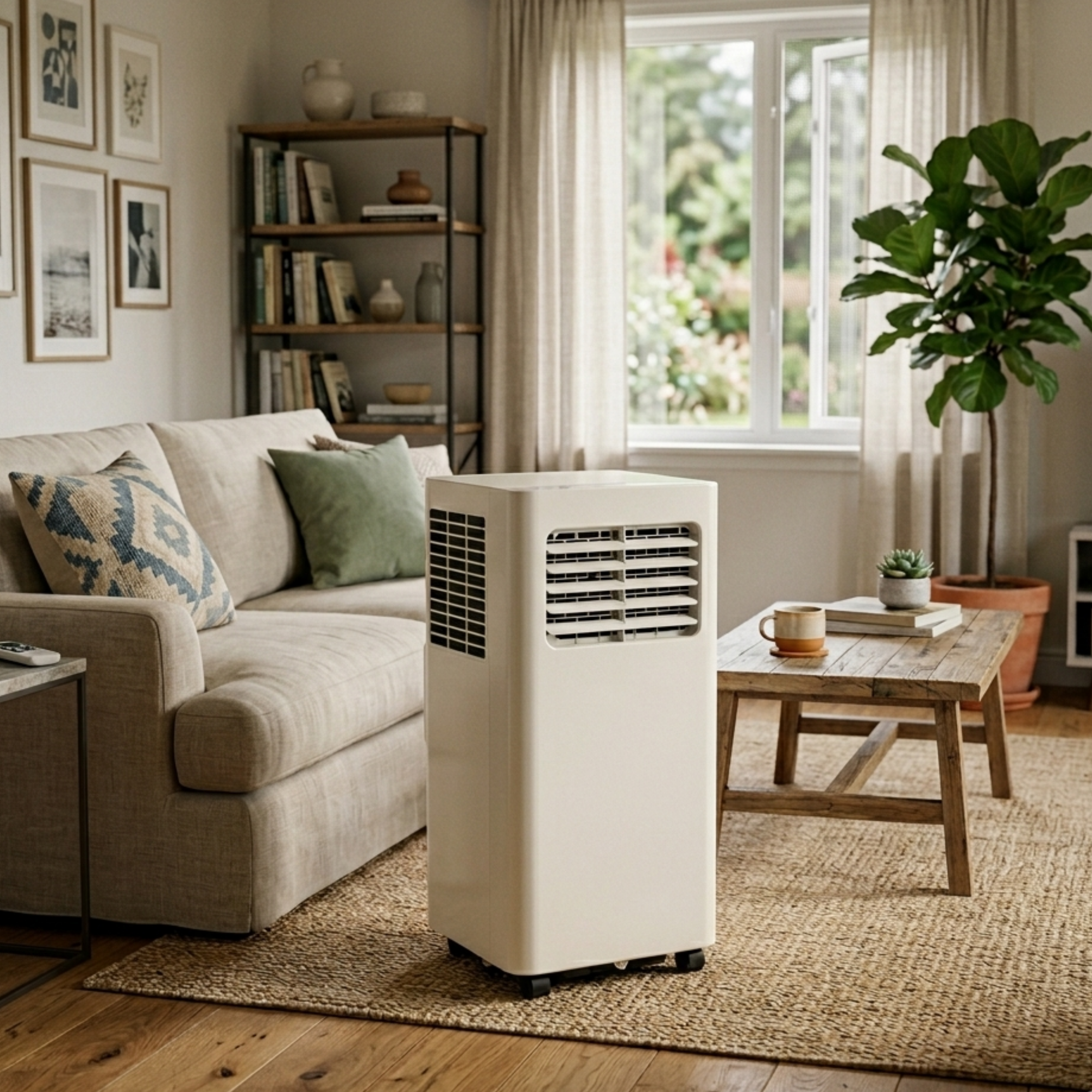 Portable Air Cooler Unit with Remote Control and 24 Hour Timer