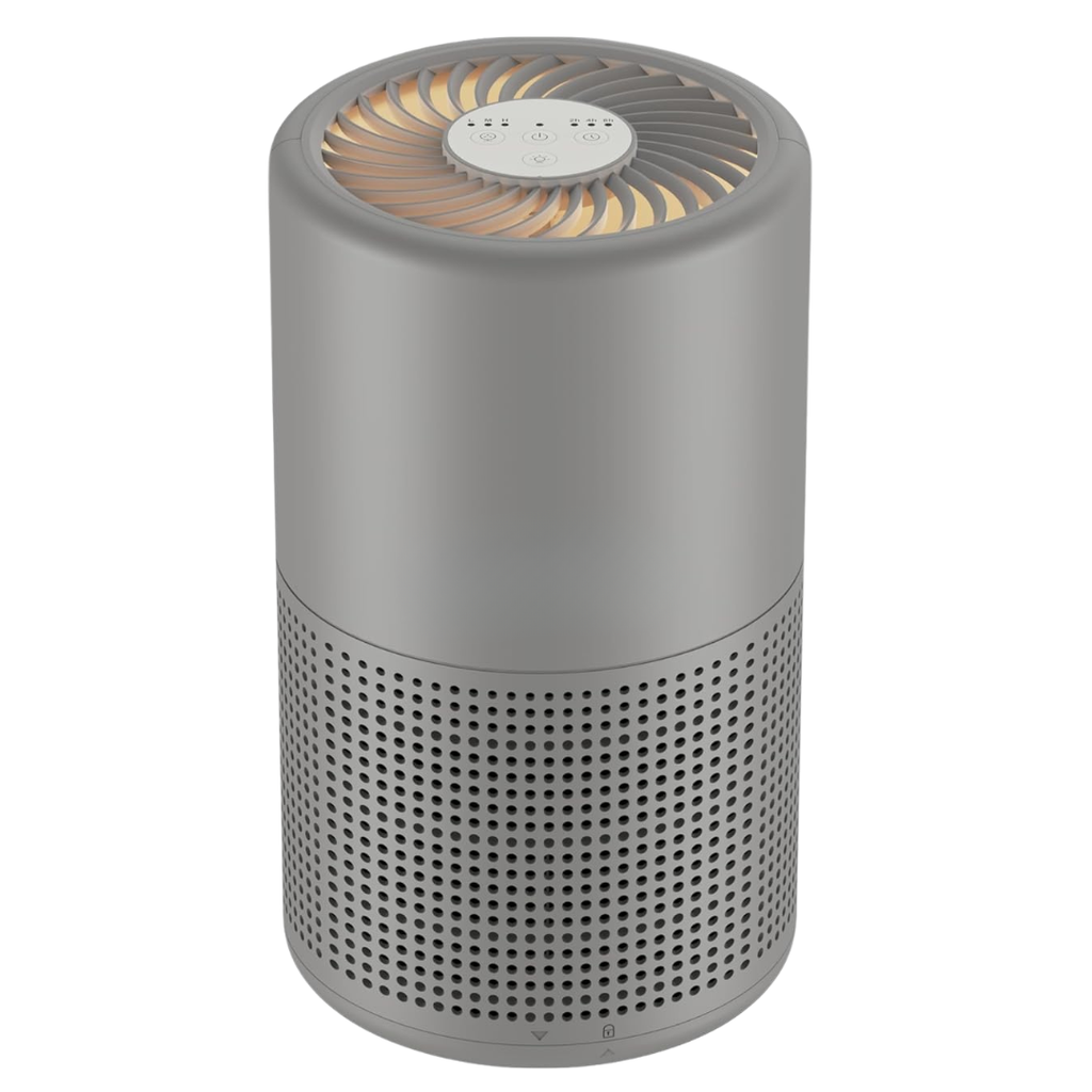 Portable Tabletop Air Purifier with Replaceable Multi-Layer Filter