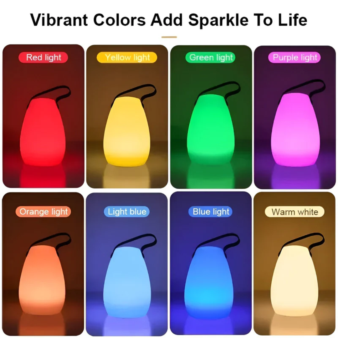 Rechargeable LED Table Lamp Portable Wireless Indoor Outdoor Lamp