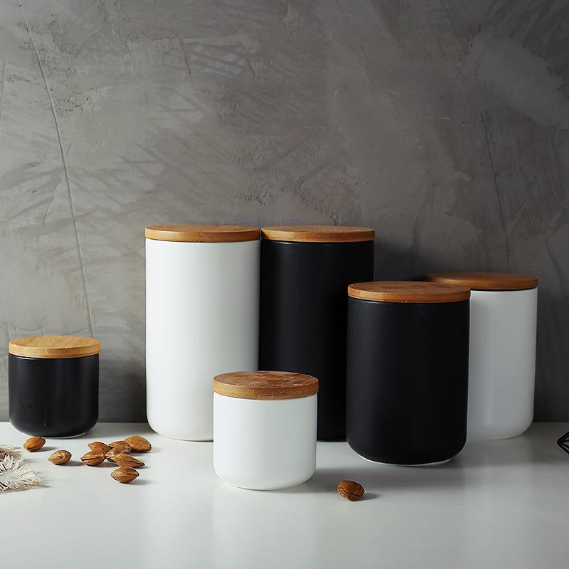 Kitchen Storage Jar Airtight Countertop Food Container