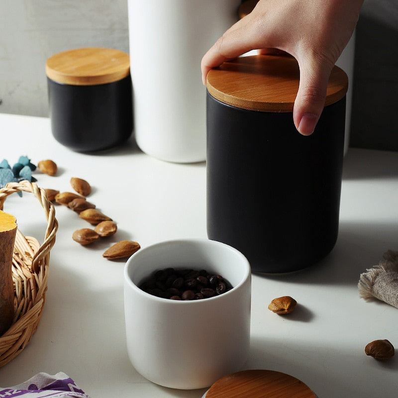 Kitchen Storage Jar Airtight Countertop Food Container