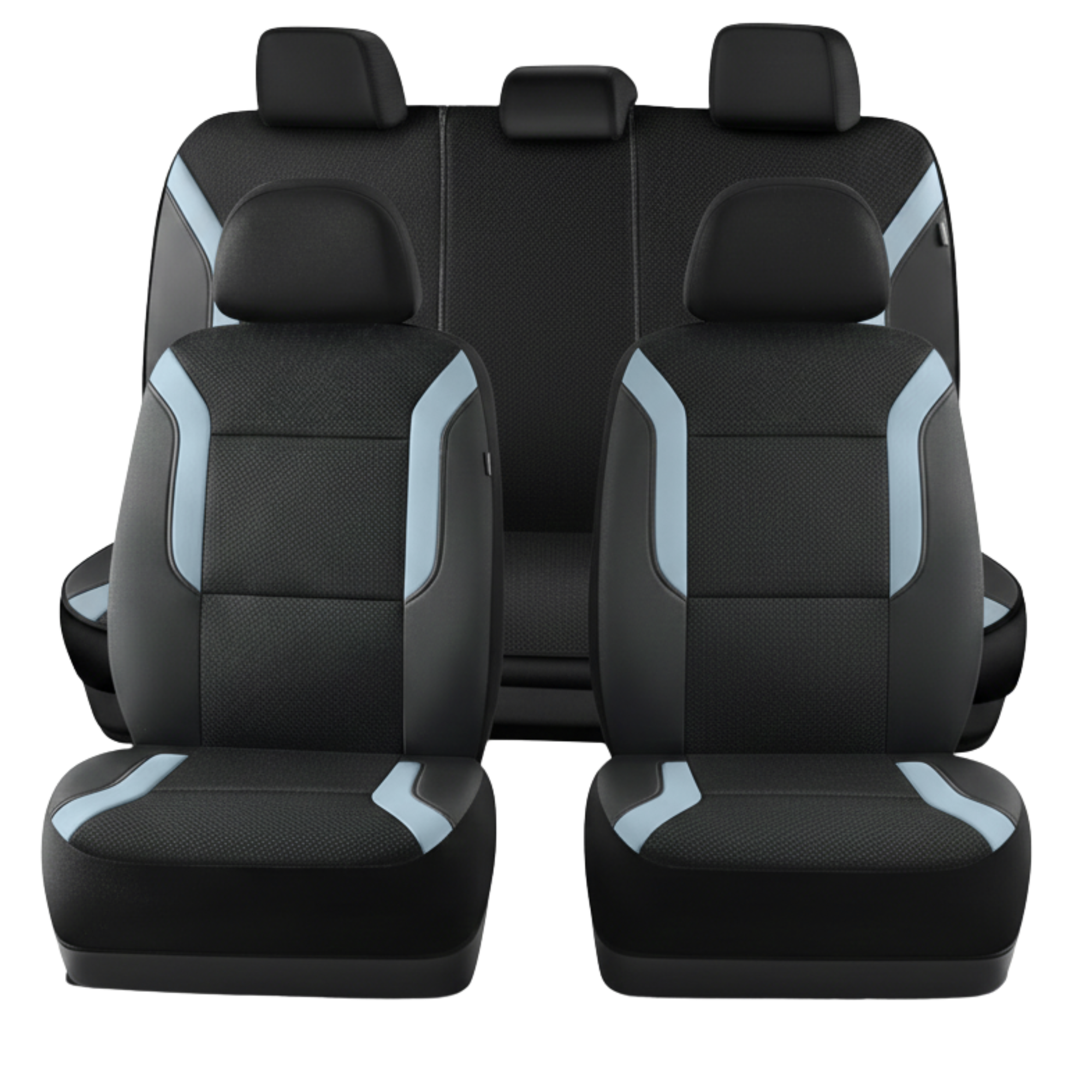 Slip-On Mesh Car Seat Covers, Airbag Compatible, Universal Fit