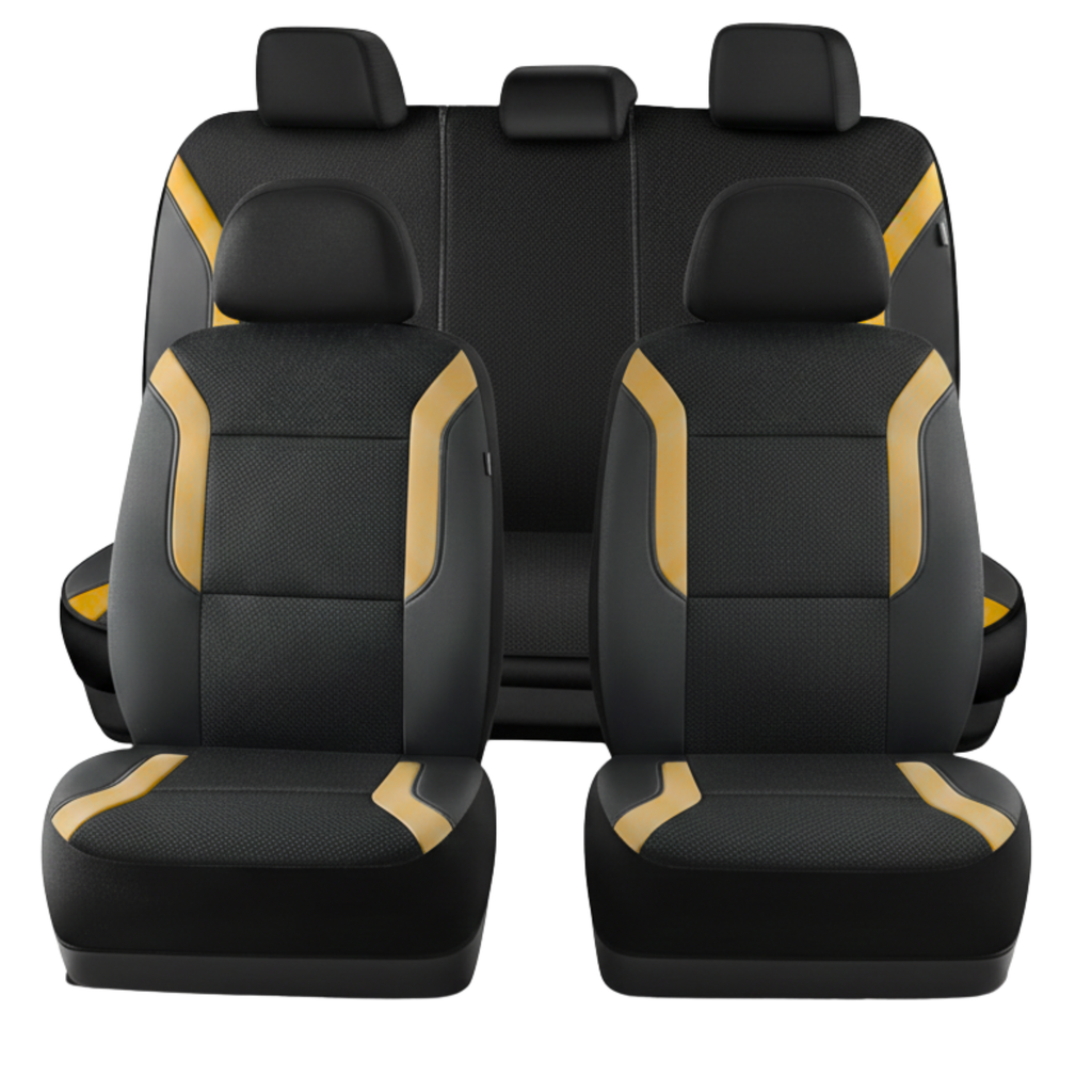 Slip-On Mesh Car Seat Covers, Airbag Compatible, Universal Fit