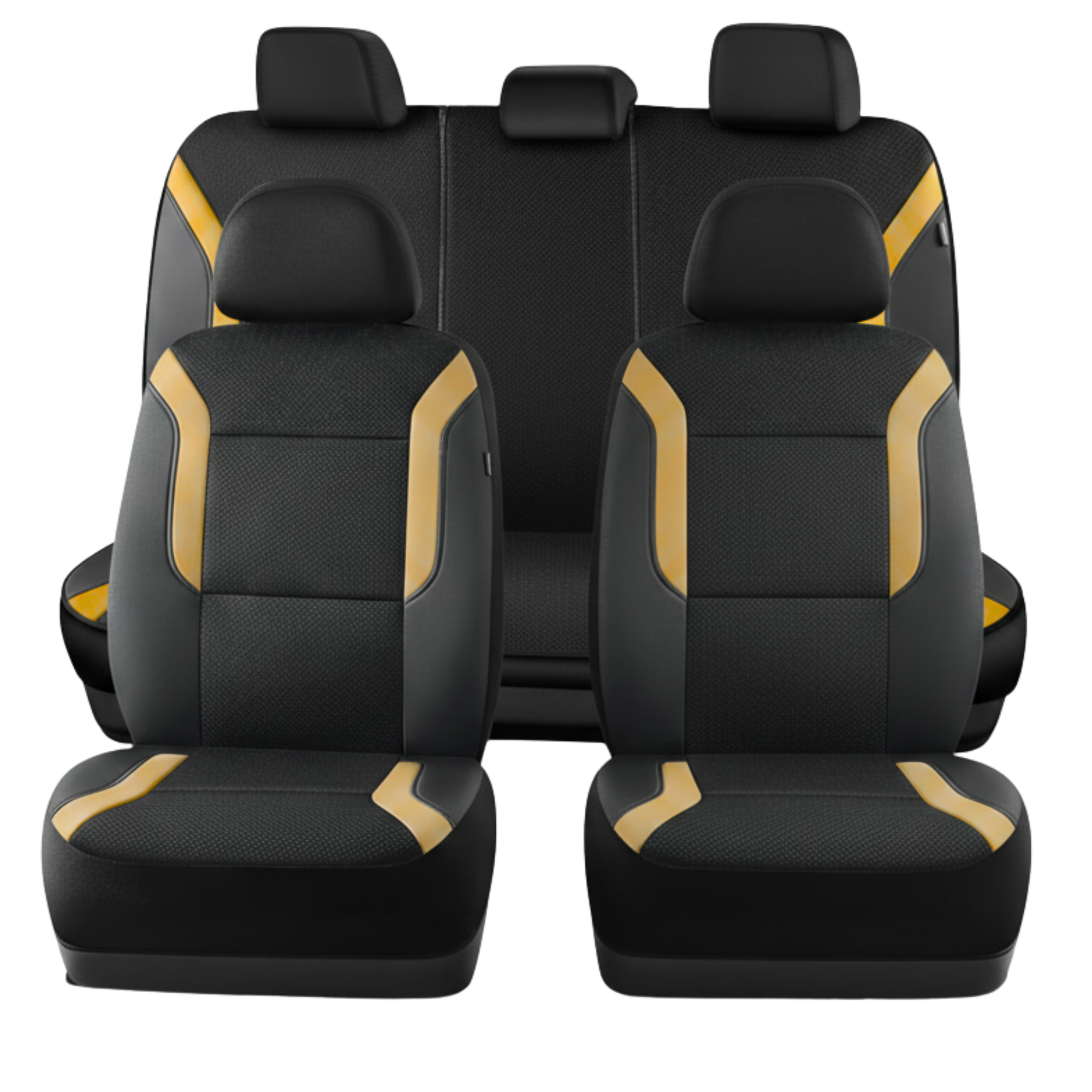 Slip-On Mesh Car Seat Covers, Airbag Compatible, Universal Fit