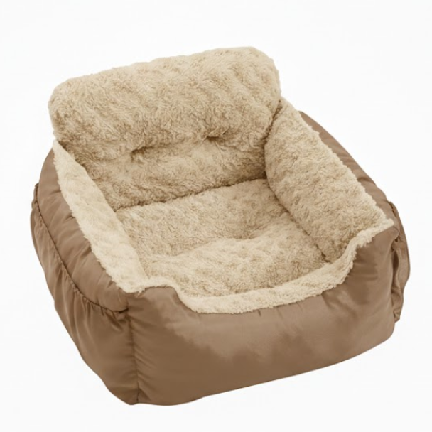 Small Pet Car Seat Booster for Front and Rear Seats 25 lb Capacity